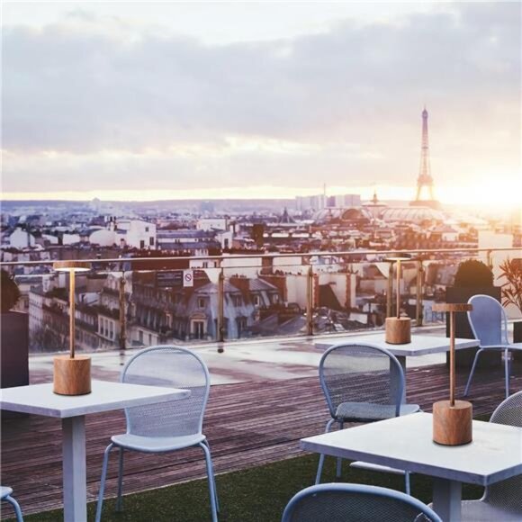 LED Cordless Table Lamps Set of 2,Portable Rechargeable 5000mAh Outdoor Table - Picture 3 of 7